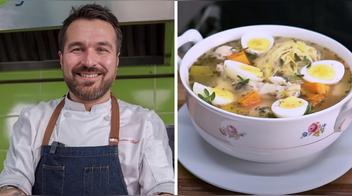 La mejor sopa de pollo: Receta fácil de Giacomo Bocchio