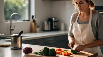 ¿Problemas con la tabla de cocina? Esta es la manera de mantenerla limpia