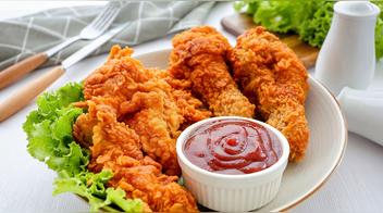 El truco para que el pollo quede como frito, pero sin freír en aceite