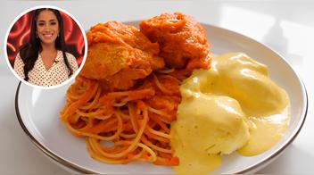 Tallarines rojos con huancaína: receta paso a paso de Nelly Rossinelli