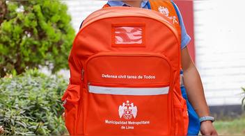 ¿Qué alimentos se deben incluir en la mochila de emergencia en caso de un sismo?