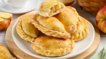 Receta casera de masa de empanadas sin harina