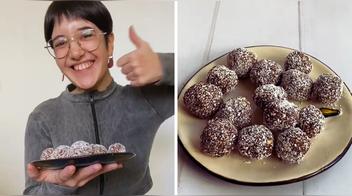 ¡Trufas veganas en 5 minutos! La receta más fácil y viral en TikTok
