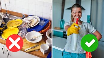 Estos son los 10 errores que debes evitar al lavar los platos, según un experto en organización del hogar