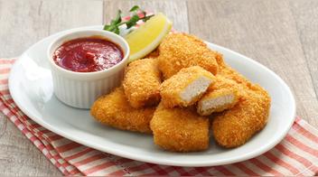 Cómo preparar nuggets de pollo sin freír y sin horno