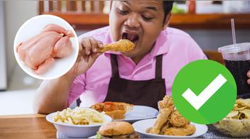 Esta es la parte más saludable del pollo, según nutricionistas