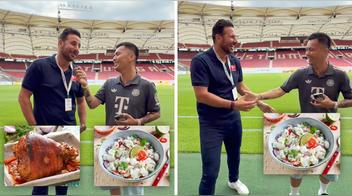 ¿Perú o Alemania?: Claudio Pizarro sorprendió con su elección en reto viral de comida