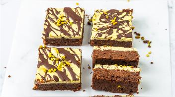 Brownie con chocolate Dubái: el postre de lujo que conquista las redes