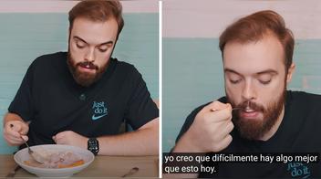 Ibai Llanos prueba por primera vez la comida peruana y queda fascinado: “Ahora entiendo por qué Perú, gastronómicamente, es uno de los mejores países del mundo”