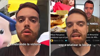 “Como si fuera un Mundial de Fútbol”: Ibai Llanos queda sorprendido por la celebración de Perú tras la victoria del pan con chicharrón