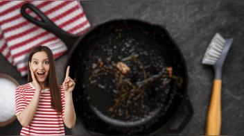Adiós a la grasa pegada: el truco casero que deja tus sartenes como nuevas