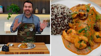 Pollo en salsa a lo macho: receta fácil de Giacomo Bocchio