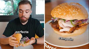 Ibai Llanos prueba por primera vez el pan con chicharrón y queda encantado: “Una auténtica delicia”