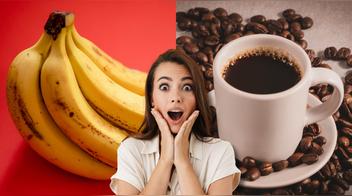 Esto es lo que pasa si desayunas café y plátano