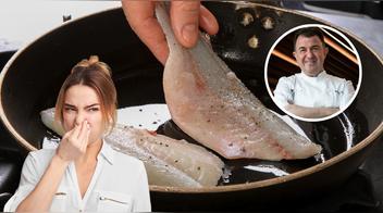Truco para que tu cocina no huela a pescado, según chef experto