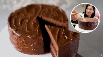 ¡Increíble! Torta de chocolate saludable con 50% menos de calorías