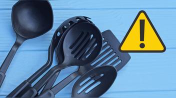 ¡Alerta! El plástico negro en tus utensilios podría estar liberando químicos cancerígenos