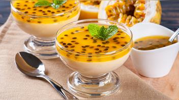 Mousse de maracuyá sin horno ni azúcar: receta fácil en 5 minutos