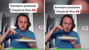 Suizo prueba arroz chaufa y queda enamorado de su sabor: “Es muy rico”