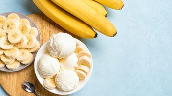 Cómo hacer helado de plátano en la licuadora y con 2 ingredientes