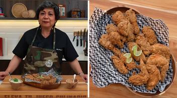 Alitas picantes al estilo Pati Chong: crujientes, sabrosas y con dos salsas irresistibles