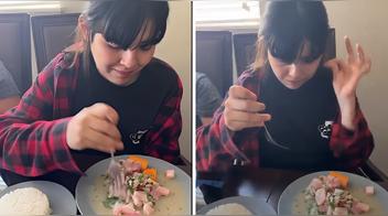 Joven chilena afirma que la gastronomía peruana es mejor que la de su país: “La comida peruana vence mil veces a la chilena”