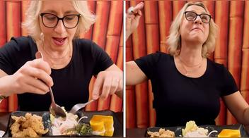 “¡Mon Dieu!”: suegra francesa prueba comida peruana y sus gestos lo dicen todo