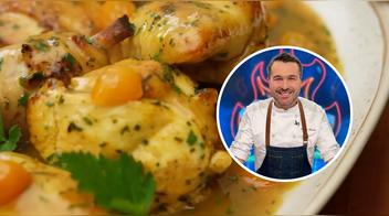 Pollipavo a la naranja: la receta navideña de Giacomo Bocchio con trucos para un sabor intenso y jugoso