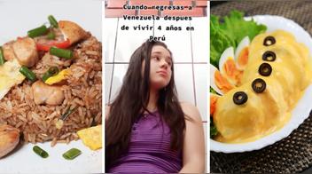 Venezolana regresa a su país y le pide a su mamá “chaufa con papa a la huancaína”