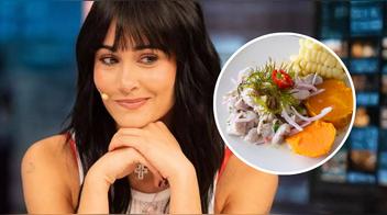 Aitana prueba ceviche peruano en CDMX con el chef Álvaro Vázquez
