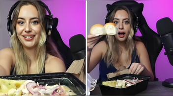 Streamer española se confunde al recibir ceviche peruano con pan por delivery: “¿Se come con pan?”