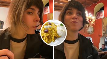 Chilena prueba ají de gallina por primera vez y queda en ‘shock’: "Está muy rico"