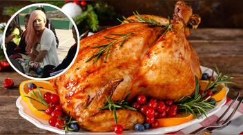 La vez que Lady Gaga comió pavo junto a unos  niños en Lurín