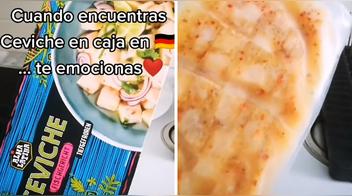 Peruana compra ceviche en caja en Alemania y termina decepcionada: "Algo me dijo no lo hagas"