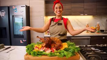 Receta de pavo navideño al estilo de Nelly Rossinelli