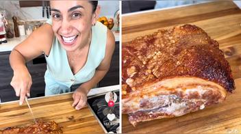 Chancho crocante tipo caja china al horno: receta de Nelly Rossinelli para Año Nuevo