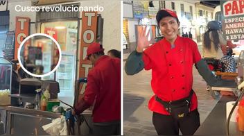 Joven se vuelve viral con su puesto de pizzas y causa furor en Tiktok