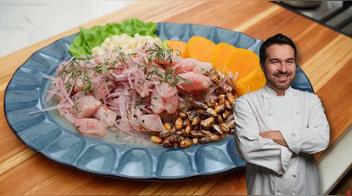 Receta de ceviche por Giacomo Bocchio