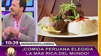 La conductora del programa chileno resaltó que la gastronomía peruana es considerada de las más ricas, con restaurantes en todo el mundo. Esto demuestra la capacidad del Perú de cautivar con sus sabores únicos.
