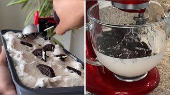 Helado de oreo casero: fácil