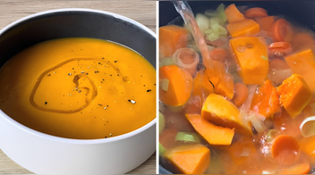 Puré o crema de calabaza: fácil y saludable