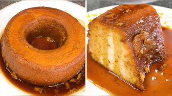 Budín de plátano casero