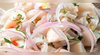 Ceviche de almejas