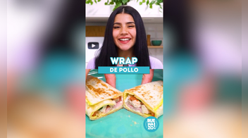 Wrap de pollo casero: receta fácil, rápida y deliciosa