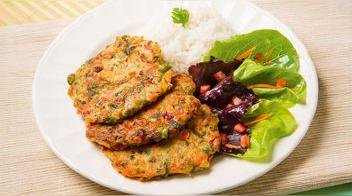 Torreja de verduras fácil y saludable