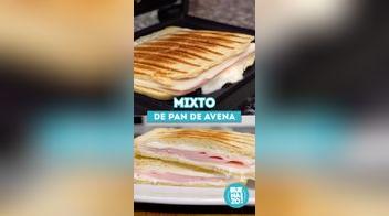 Mixto de pan de avena: receta casera sin harina