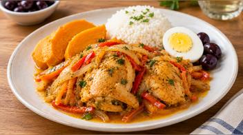 Cómo cocinar escabeche de pollo: dora la carne y prepara un aderezo con vinagre