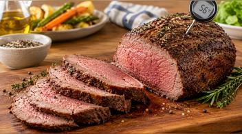 Mejor forma de cocinar roast beef: séllalo y hornéalo para que quede jugoso