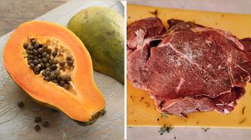 ¿Papaya fresca o madura? Ablanda la carne sin dejarla pastosa
