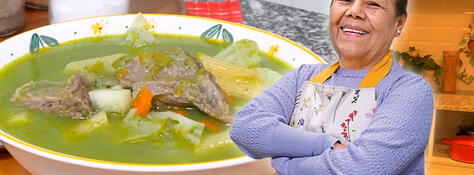 Cómo preparar sopa menestrón de carne